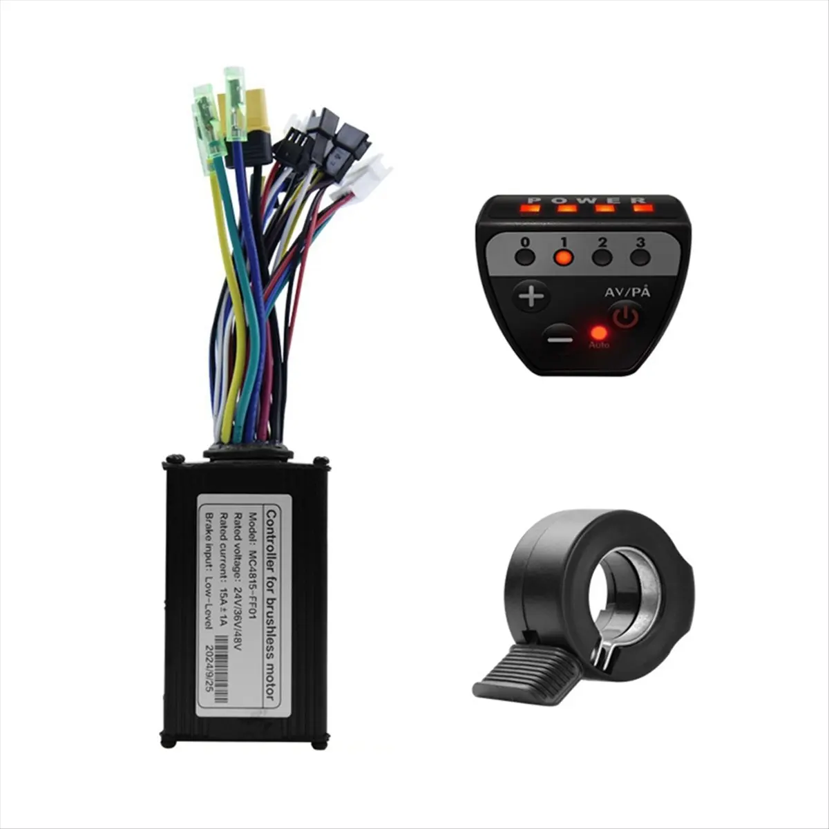 Special Offer-36V 48V 15A Brushless Controller G20 Meter LED Display+130X Throttle Kit for Electric Scooter E-Bike Repair Kit