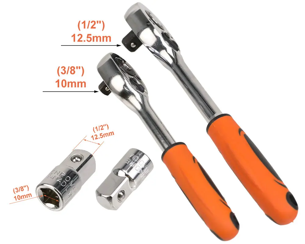 HEPPE Fahrrad T47 Tretlager Installation und Entfernung Werkzeug Fahrrad Tretlager Schlüssel für 49-53mm 12T 16T T47 BB Reparatur – Detail 35