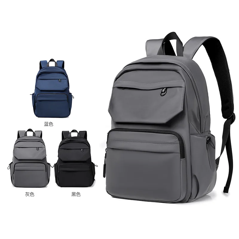 School bag female Korean version high school student backpack college style simple denim backpack large capacity shoulder bag fe