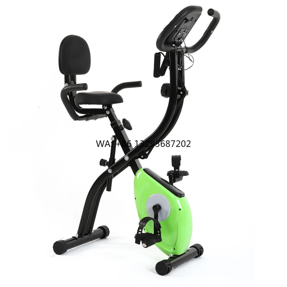 Luckystar, venta al por mayor, alta calidad, precio barato, bicicleta en forma de X, entrenamiento cardiovascular interior, bicicleta estática plegable