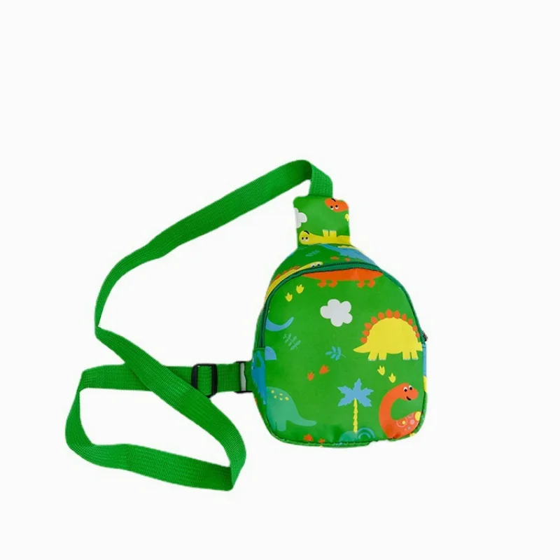 Children\'s Cute Dinosaur Shoulder Bags Baby Girls Coin Purse Nylon Handbags Small Messenger Bag New Casual Boys Kids Chest Bag