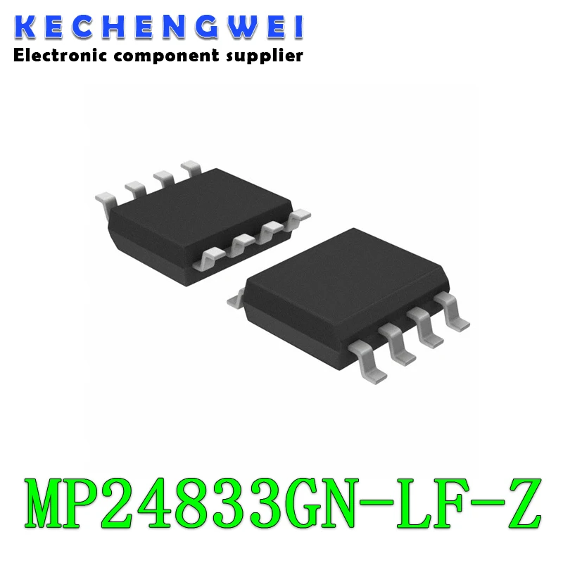 10pcs/lot MP24833GN-LF-Z MP24833-A MP24833 SOP-8 In Stock