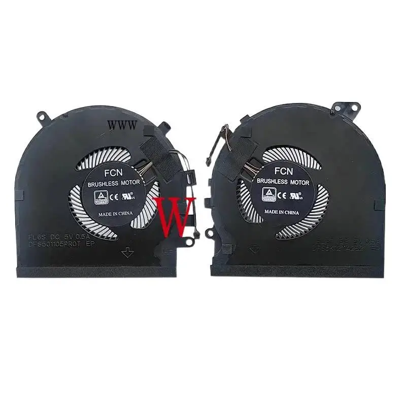 

WE.New laptop CPU GPU cooling fan Cooler Notebook PC for 15 RZ09-0270 RZ09-0300 GTX1060 Graphics Card Spirit 15.6" [bb]