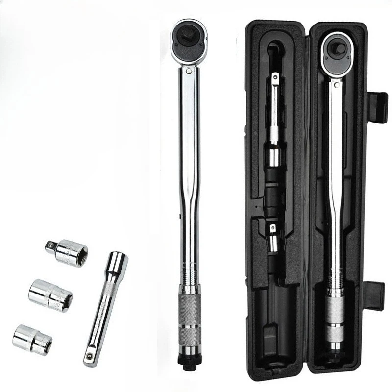 

Набор динамометрических ключей, механический регулируемый ручной ключ, 5 шт., многофункциональные ключи 1/2, профессиональные автомобильные ключи для ремонта