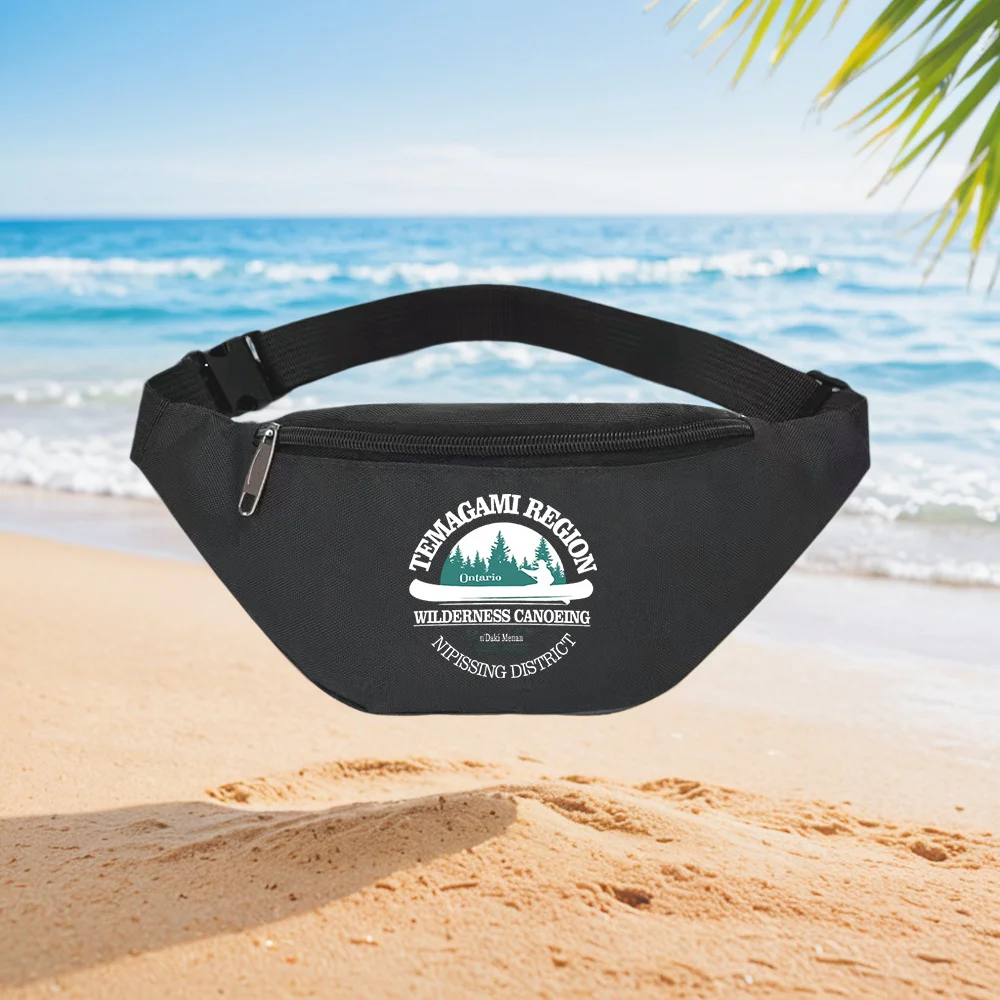 

Temagami Region Ontario Wilderness Canoeing Nipissing District n'Daki Menan Adventure Travel Canoe Trip Waist Backpack Crossbody
