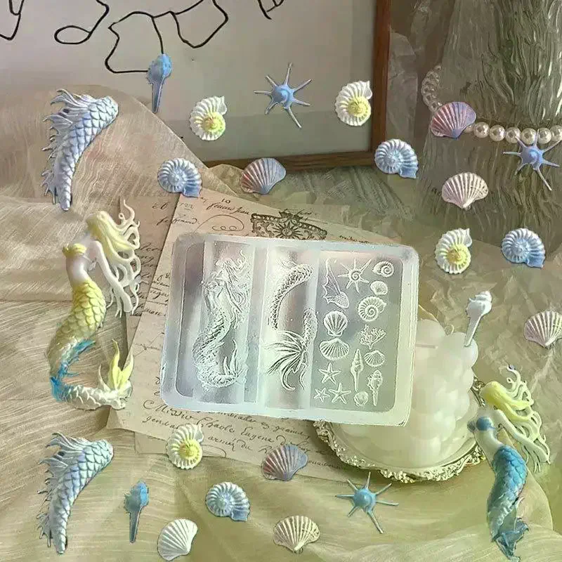 Силиконовая-3d-форма-для-ногтей-«Русалка-Морская-звезда-Ракушка»-для-креативного-дизайна-маникюра-и-дизайнов-ногтей-«сделай-сам»
