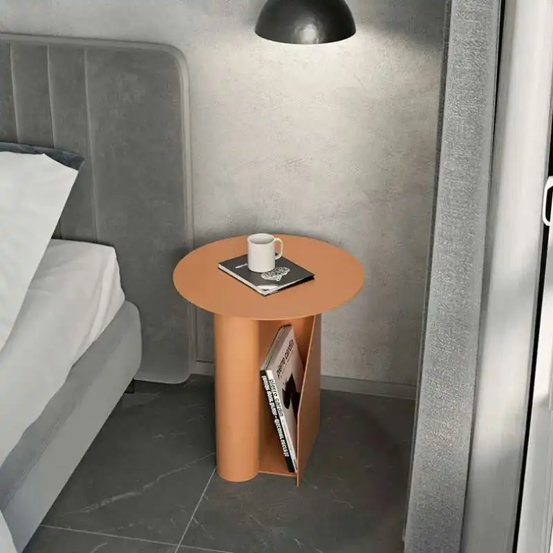 

Nordic Creative Designer Bedroom Bedside Table Modern Minimalist Mobile Small Coffee Table Light Luxury Mesas Home Furniture