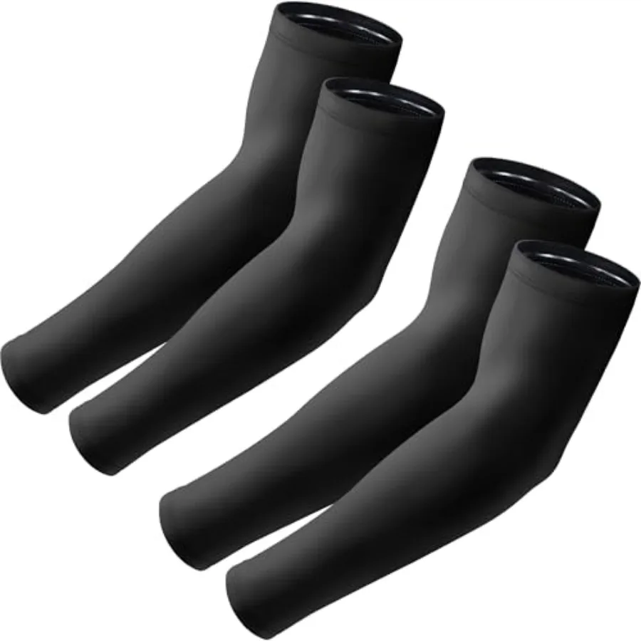 

Arm Sleeves, UV Sun Protection Compression Cooling Non Slip Arm Covers Sports for Men/Women