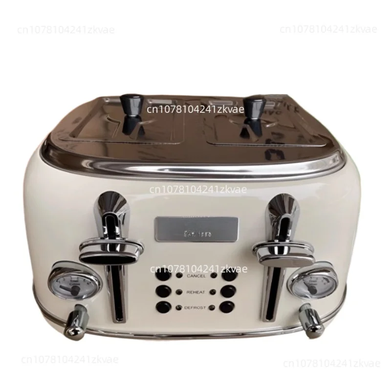 

Export four pieces of automatic toaster toaster driver's commercial toaster breakfast machine retro