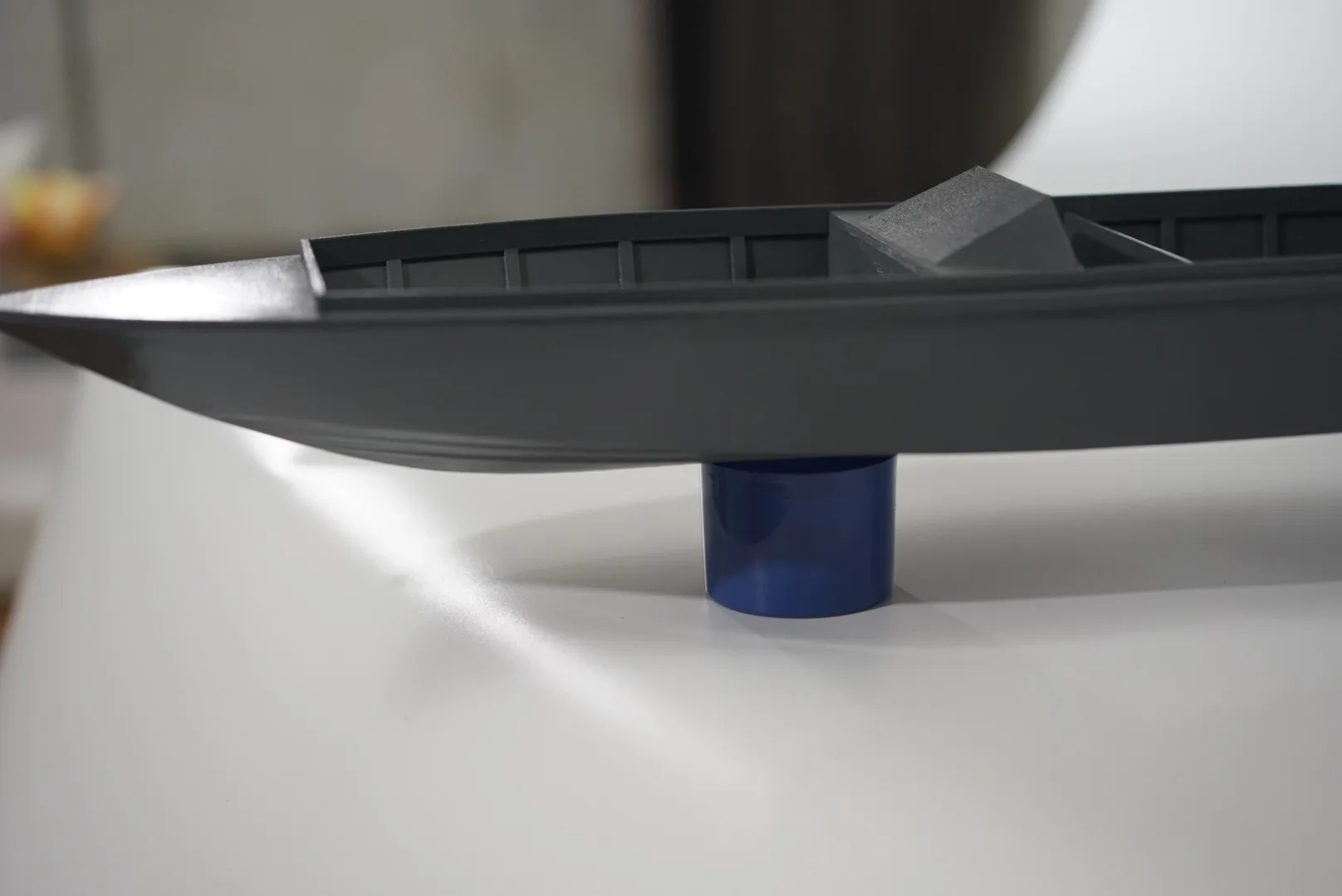 60cm Length RC Ship Model, Triple Motors Setup