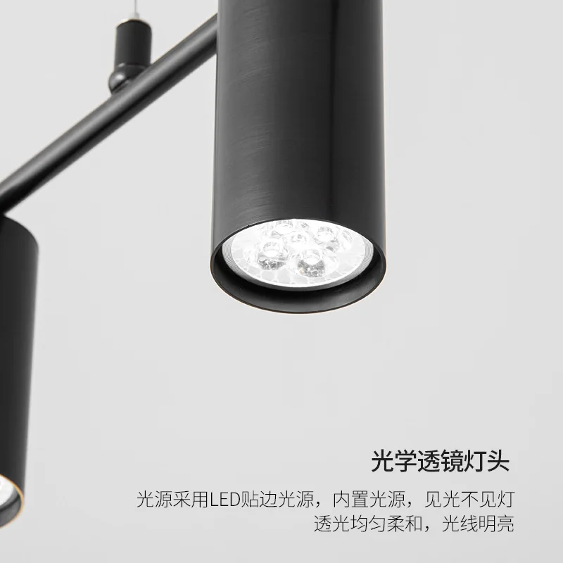 Italian minimalist chandelier modern minimalist creative office bar table north