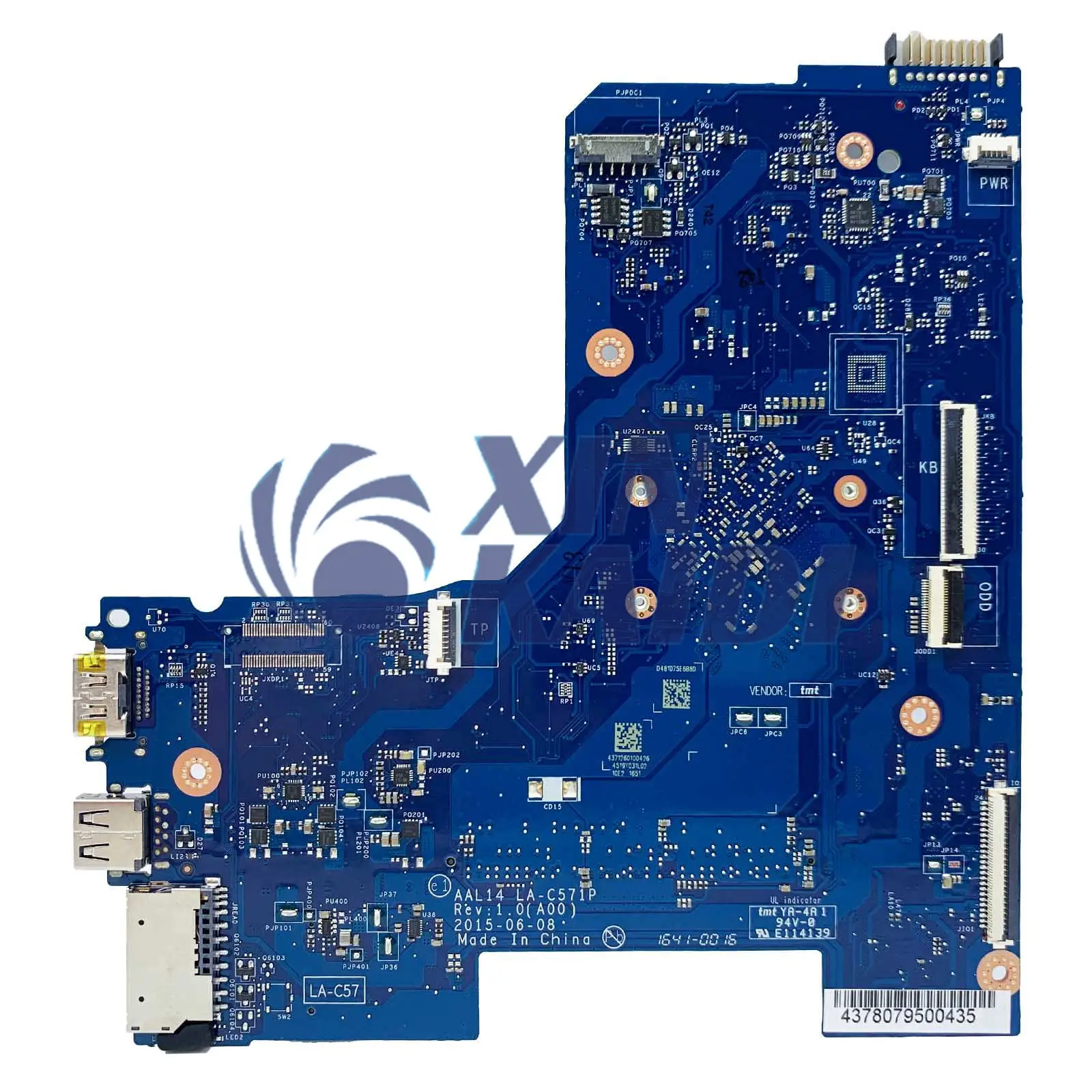 LA-C571P placa base portátil para DELL Inspiron 5452 5552 CN-0F77J1 0F77J1 Pentium Mainboard N3700 CPU 100% probado ok