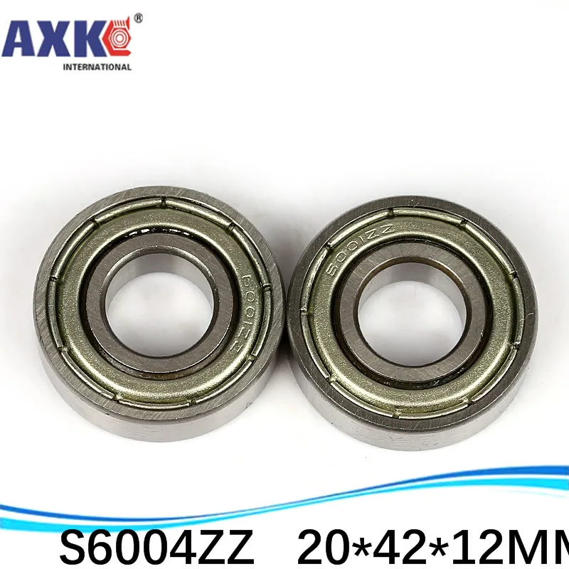 

Deep Groove Ball Bearings High Quality ABEC-1 Z2V1 SUS440C Stainless Steel 5pcs /lot S6004ZZ 20*42*12 Mm * Inch Bearing AXK Rich