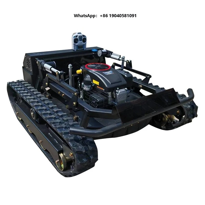 Cheap Sale High Quality Agricultural Self-propelled Remote Control Crawler Weeder Automatic Robot Mower