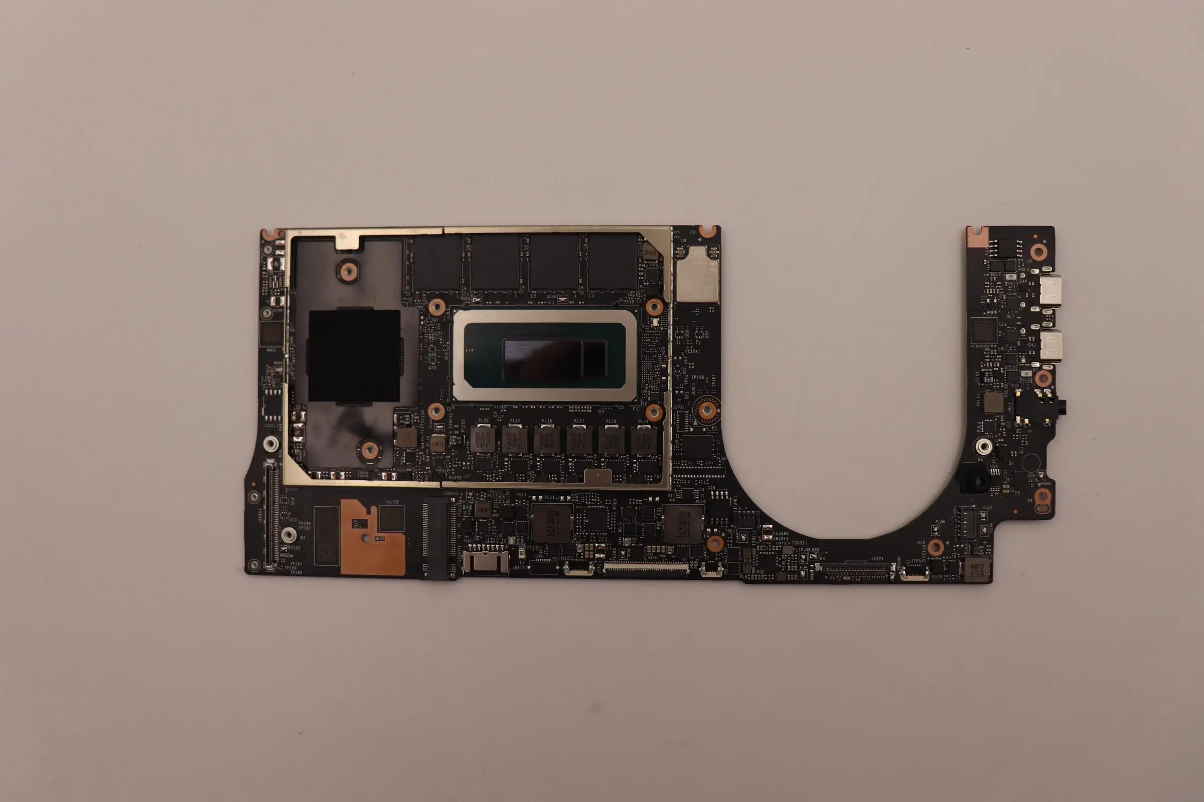 SN NM-E291 FRU PN 5B21J23523 CPU I71280P L82T0 UMA 16G PRMC Model Number Multiple J5479 Yoga Slim 9 14IAP7 Laptop motherboard