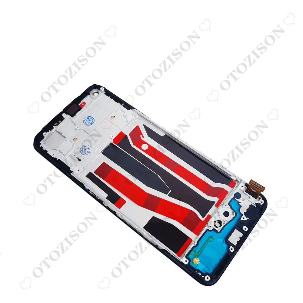 AMOLED Display With Frame For OPPO A94 5G LCD CPH2211 Screen A94 4G CPH2203 Touch Sensor Digitizer Assembly A94 Replacement