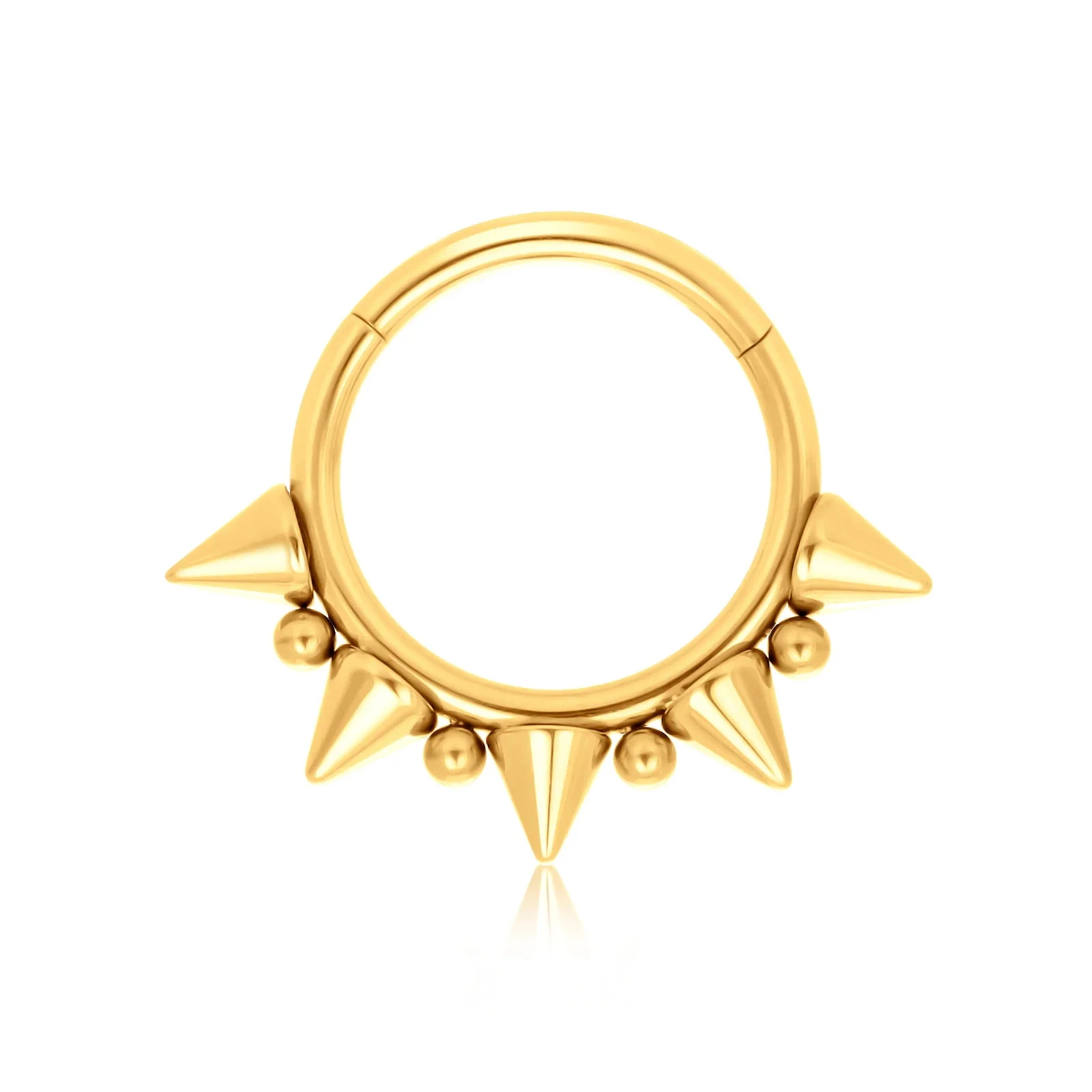 G23 Titanium Piercing Nose Ring earrings For Women Zircon Nose Labret Ear Ring Tragus Cartilage ASTM F136 Body Jewelry