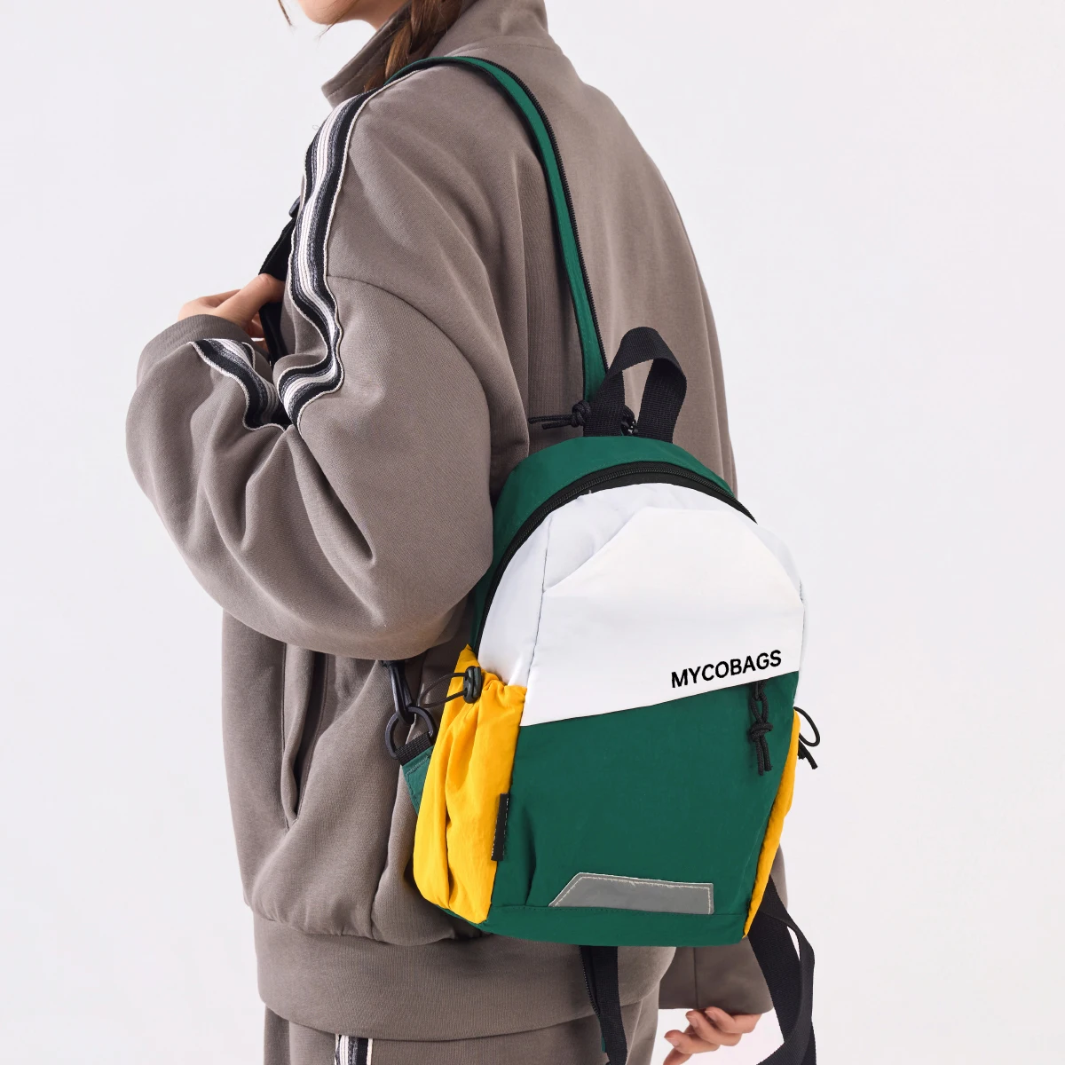 Dual-Purpose Portable Small Shoulder Bag, Lightweight Crossbody Bag, Backpack, Sports Hiking Bag, Chest Bag, Women's Single Shoulder Bag, Outdoor Camping and Cycling