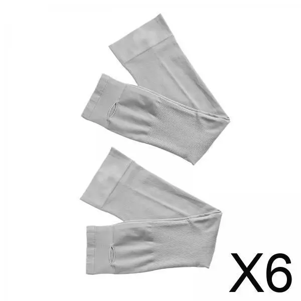 

6 защитных рукавов для мужчин и женщин с открытыми пальцами для вождения и спорта