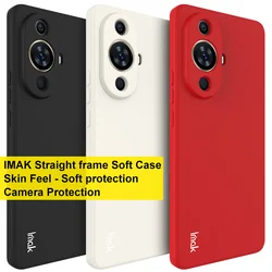 IMAK Slim Soft TPU Case For Huawei Nova 12S Straight Frame Phone Cover Protection For Huawei Nova 12S