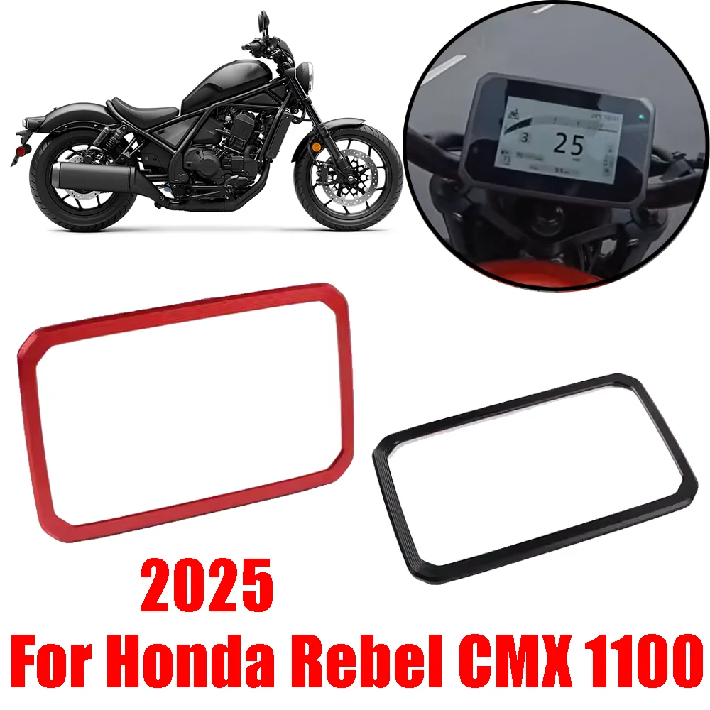 

For Honda Rebel CMX 1100 CMX1100 2025 Motorcycle Accessories Instrument Meter Frame Cover Dashboard Protector Screen Protection