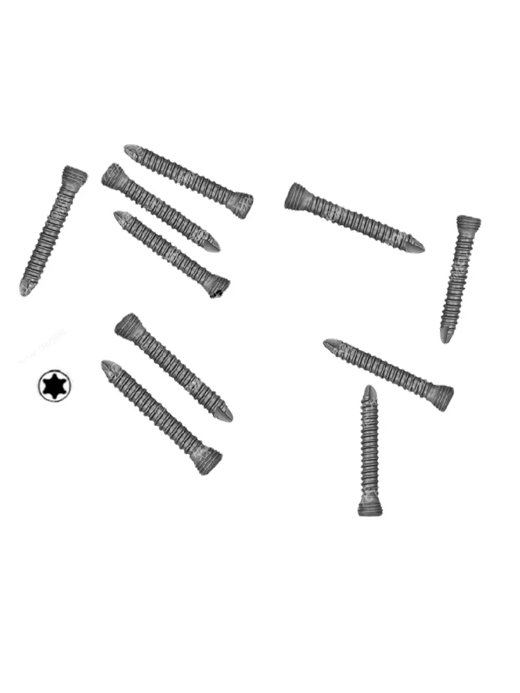 

2.0mm Titanium Alloy Locking Self-Tapping Screw TPLO Bone Plate LCP Steel Plate Plum Interface Animal Orthopedics