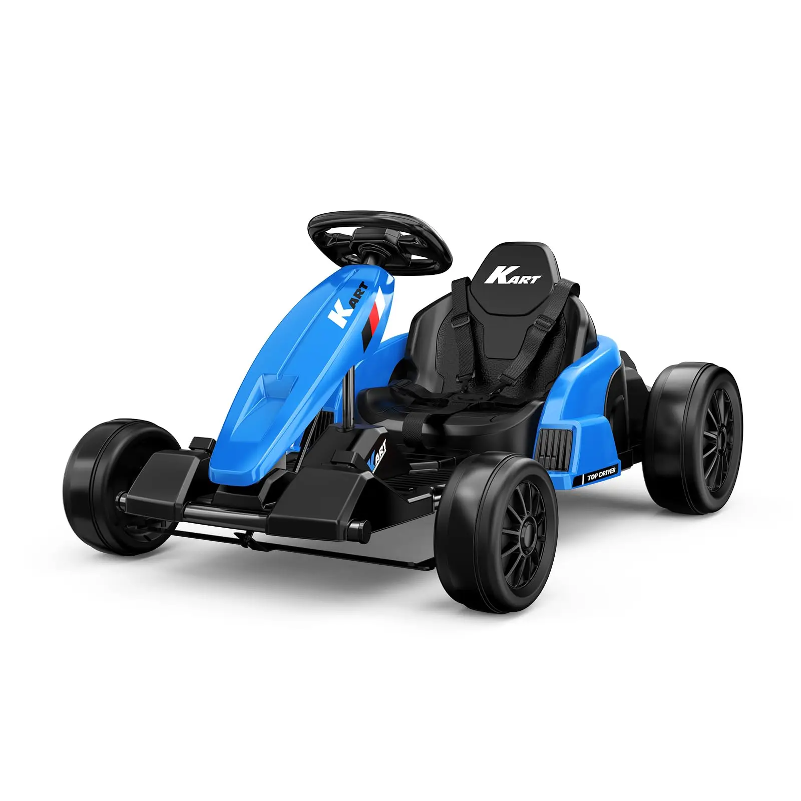 24V Electric Go Kart, 2Pack Kids Drift Kart with Dual 85W Motors, 11.2 MPH & 60+ Min Ride Time, Adjustable Seat &