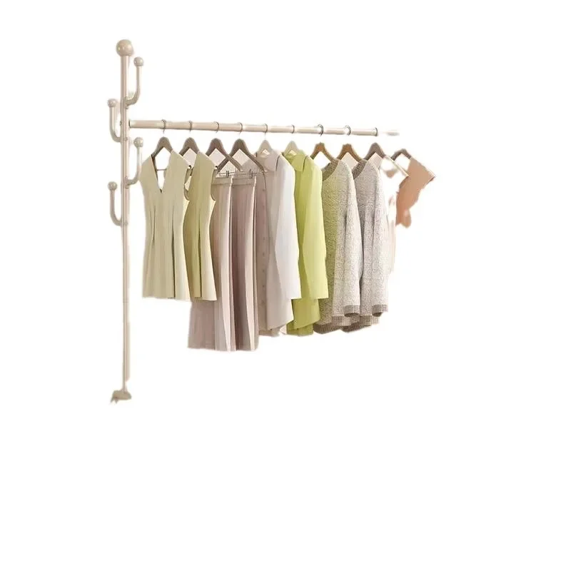 

Hanger, floor, bedroom, simple, hanger, indoor, storage, shelf, household, room