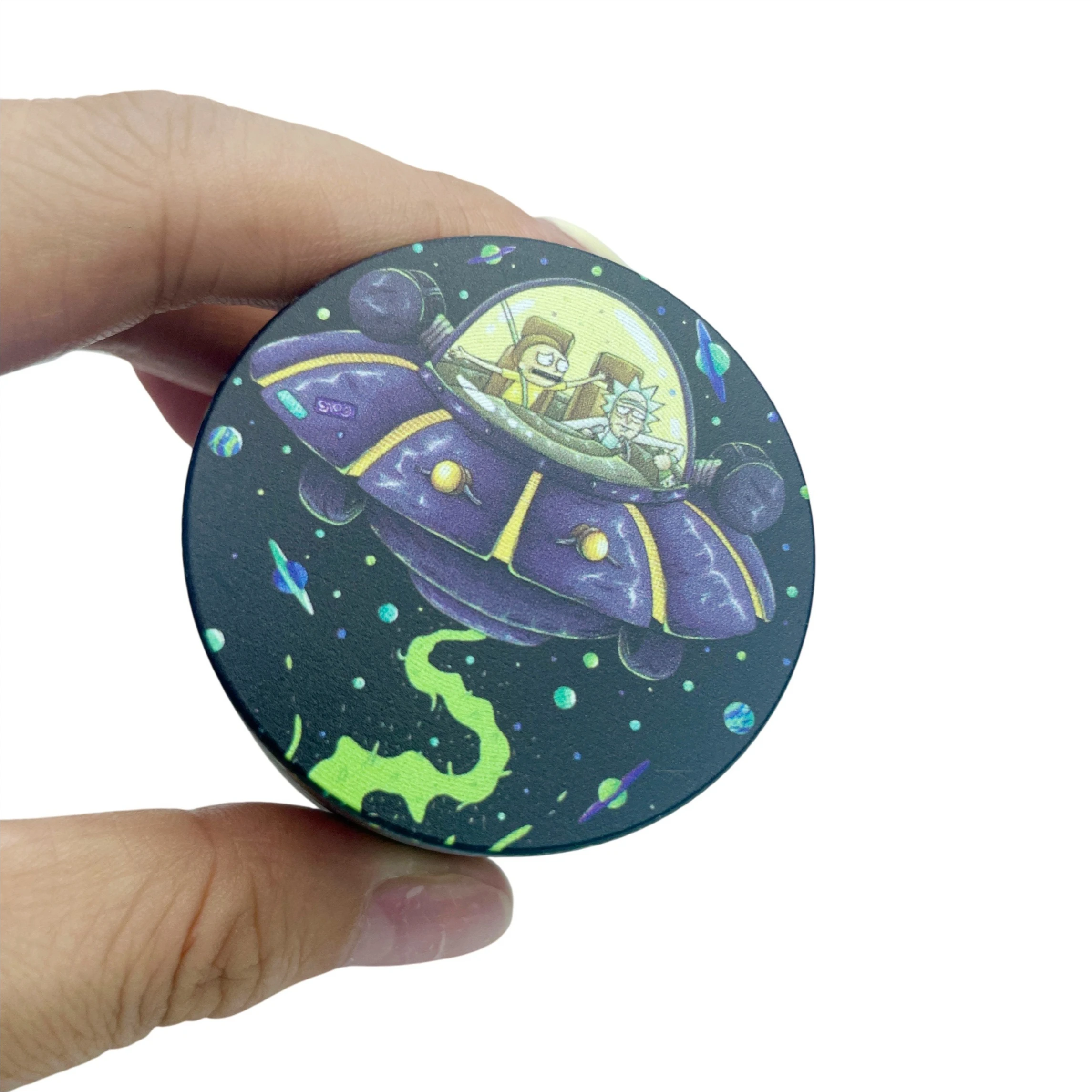 

50mm/2inch Friends in Spaceship Metal Herb Grinder