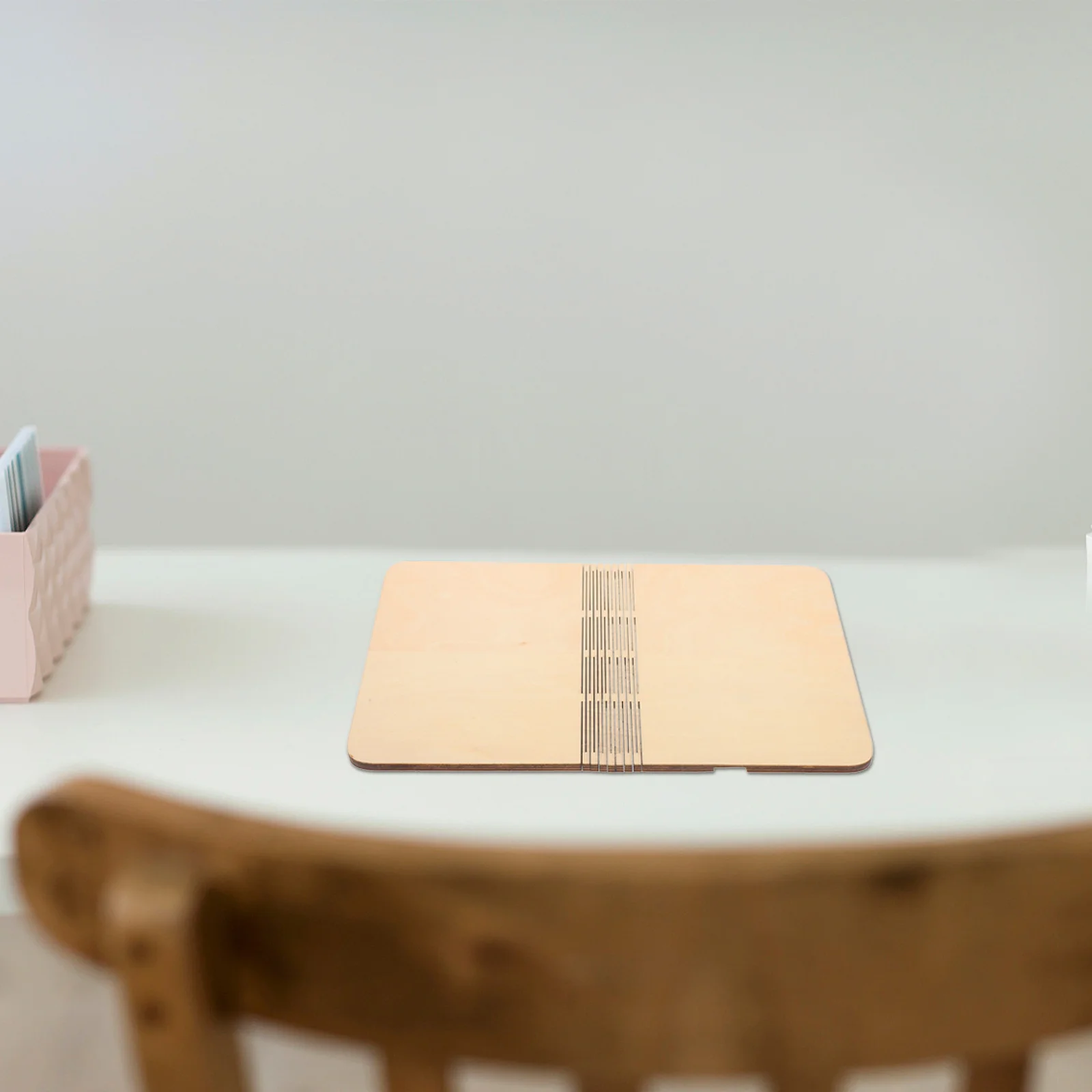 

Book Light DIY Folding Lamp Wood Cover Desktop Fitting Craft Book Light Wood Shell Supply Practical Design Versatile Use