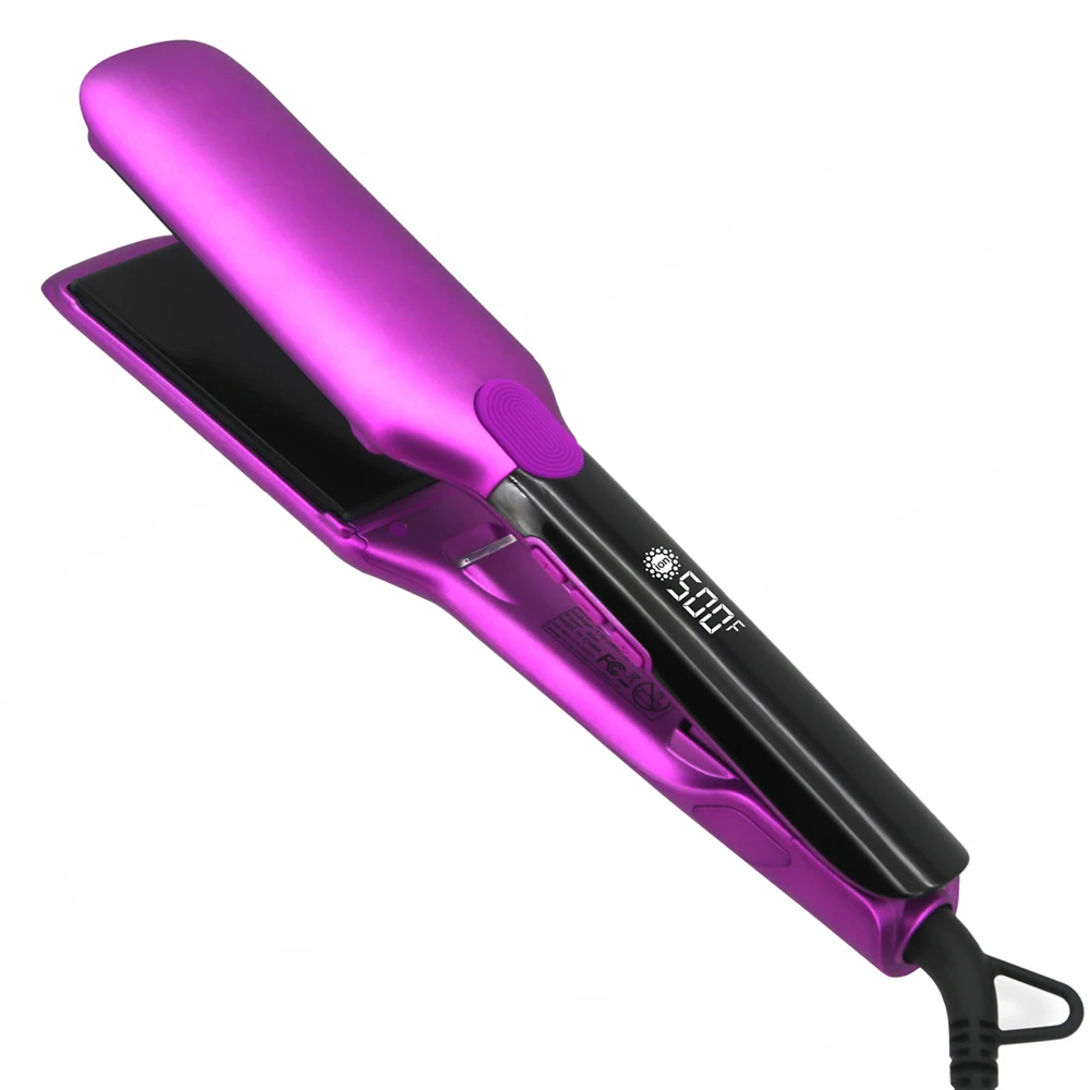 Plasma Hair Straightener 260°C Tourmaline Ceramic Flat Iron