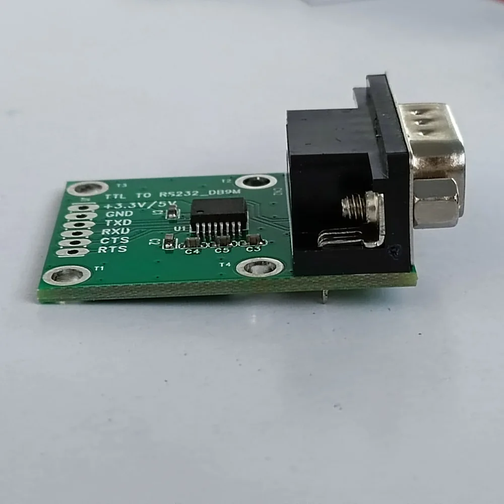 Módulo PCBA convertidor serie hembra o macho SP3232 RS232-TTL a DB9