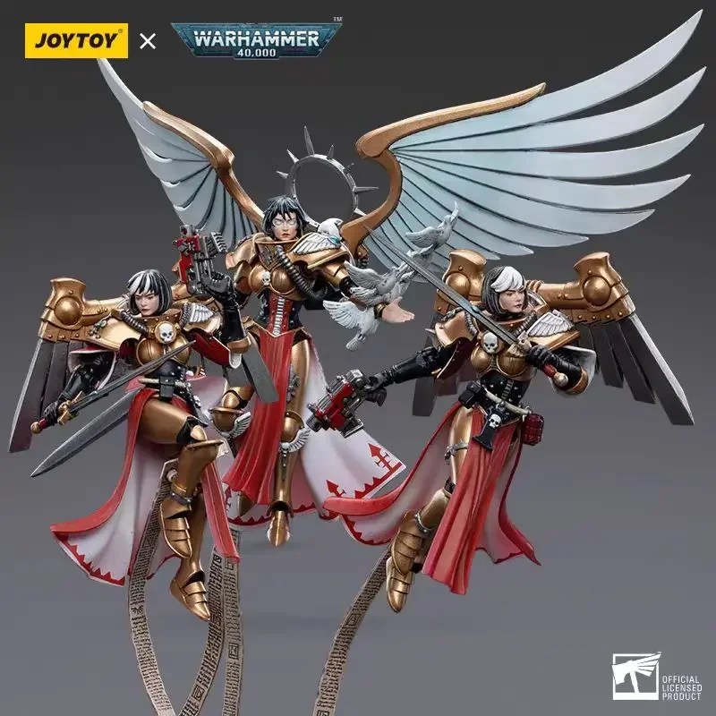

В наличииJOYTOY Warhammer 40k 1/18 Фигурки аниме Adepta Sororitas Geminae Superia Коллекция Модель игрушки Официальный магазин