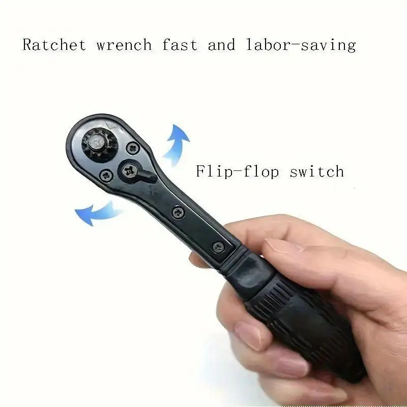 1Pc 2In1 Electric Drill Chuck Key Wrench Ratchet Labor Saving Accessory for Efficient Drilling