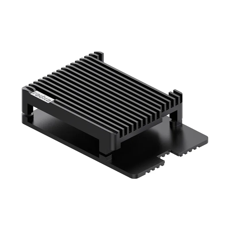 Radxa Armor Case 7056A, Passive Heatsink, Aluminum / 3D Fin Structure, Support ROCK 5A/ROCK 5C/Cubie A7A/Dragon Q6A