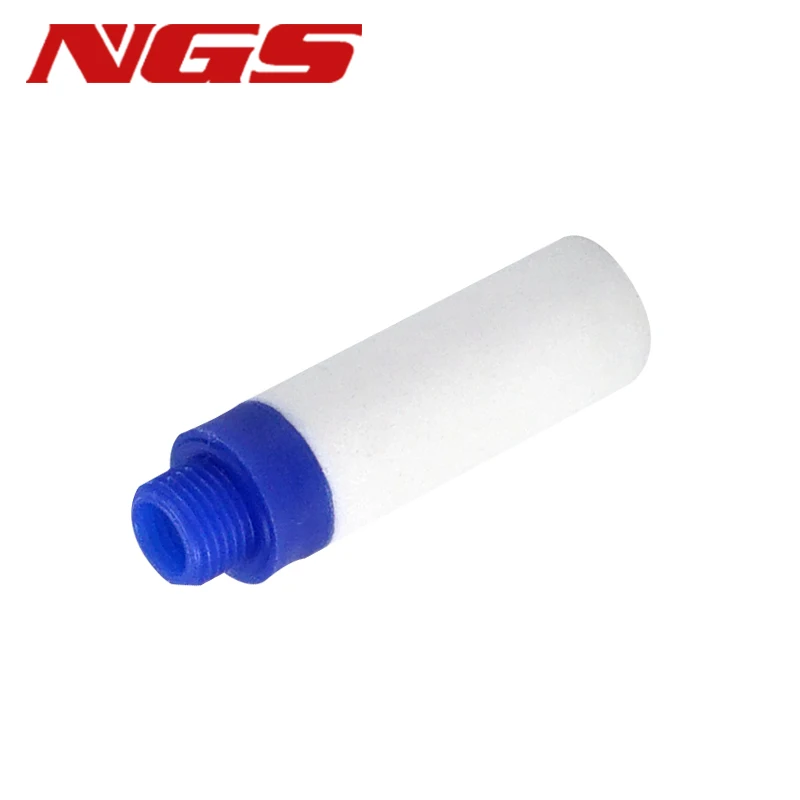 Pneumatic  Silencer Large Flow Direct Type  ZSA Series  External Thread G1/8 G1/4 G3/8 G1/2 G3/4  G1\'\' Through Hole Muffler