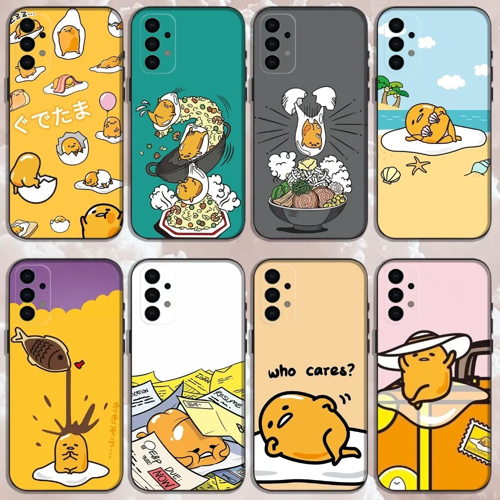 

G-Gude-tama Funny Egg-g Phone Case For Samsung Galaxy A13,A21s,A22,A31,A32,A52,A53,A71,A80,Soft Black Shell