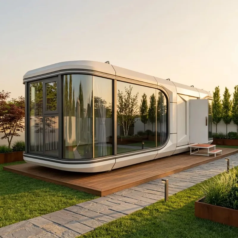 Portable Space Capsule Cabin Prefabricated Modular House For Distributor Wholesale Worker Accommodation Fast Installation