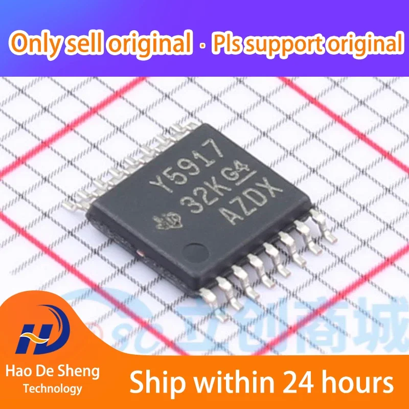 10 PÇS/LOTE TLC5917IPWR 16TSSOP Novo Original Em Estoque