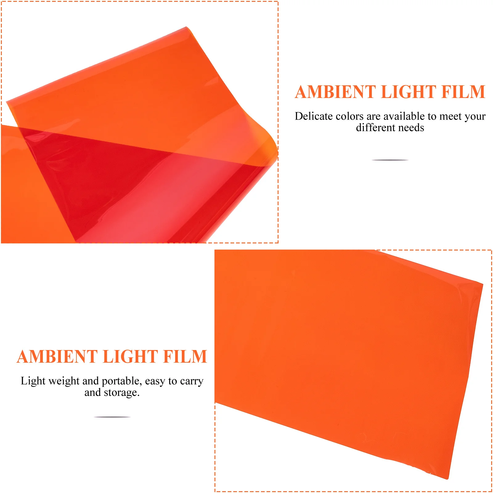 

Sunset Light Film Pet Filter Sheets For Desk Lamp Floor Lamp Chandelier Colored Lighting Filters Kit Decorative Window Tint