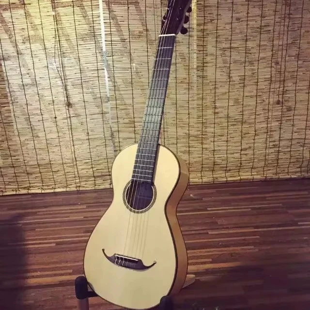 High Quality Advanced Stage Performance Classical Guitar Handcrafted With All Solid European Cedar Ebony Fingerboard