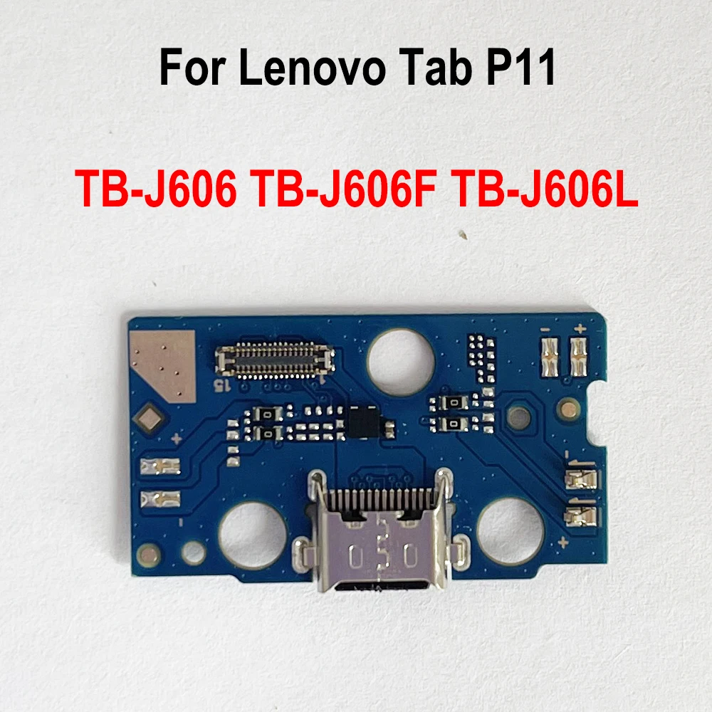 USB Charger Board Connector Charging Port Dock Board Flex Cable For Lenovo Tablet Tab P11 TB-J606F J606 J606N