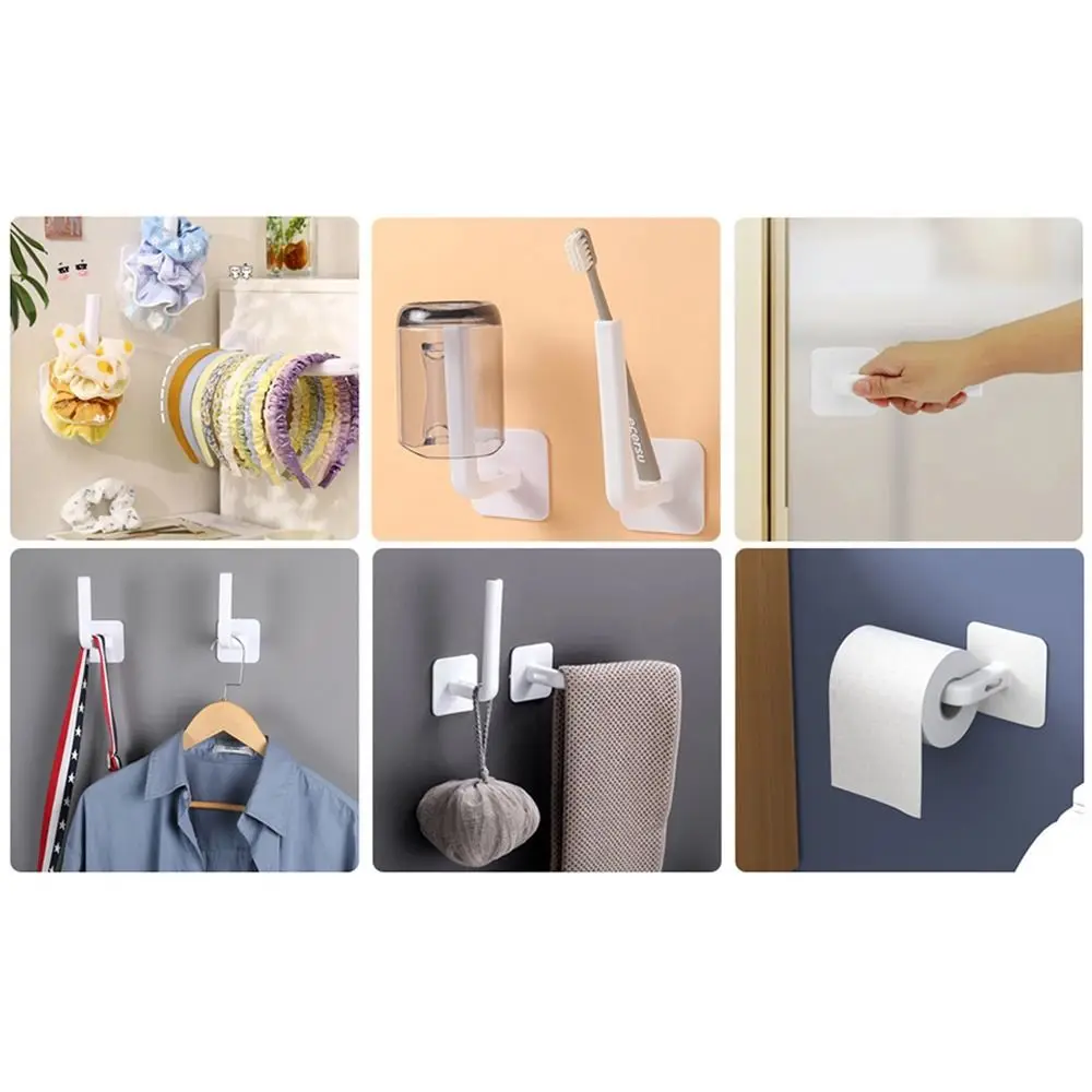 1Pcs New Storage Organizer Hat Rack No Drilling Holder Cap Hook Adhesive Kitchen Wall Baseball Cap Hanger for Door Closet