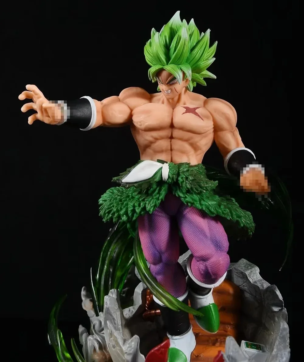 

Anime Dragon Ball Z Super Broli Super Saiyan Broly Battle Ver. GK PVC Action Figure Statue Collectible Model Kids Toys Doll 29CM