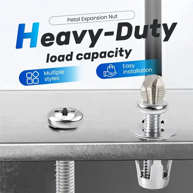 A96K-Metal Screw Jack For Car For Installation License Plates,Hollow Wall Iron Skin Line, -20, -25, M5-25, M6-25 Metal Nut A
