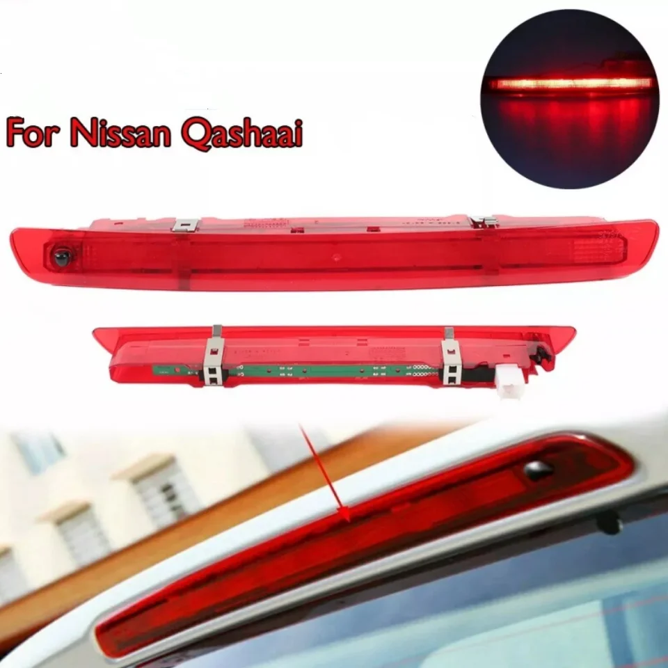 Rear Third Stop Brake Light 26590-JD000 For Nissan Qashqai J10 2007-2015 High Level 3rd Lamp