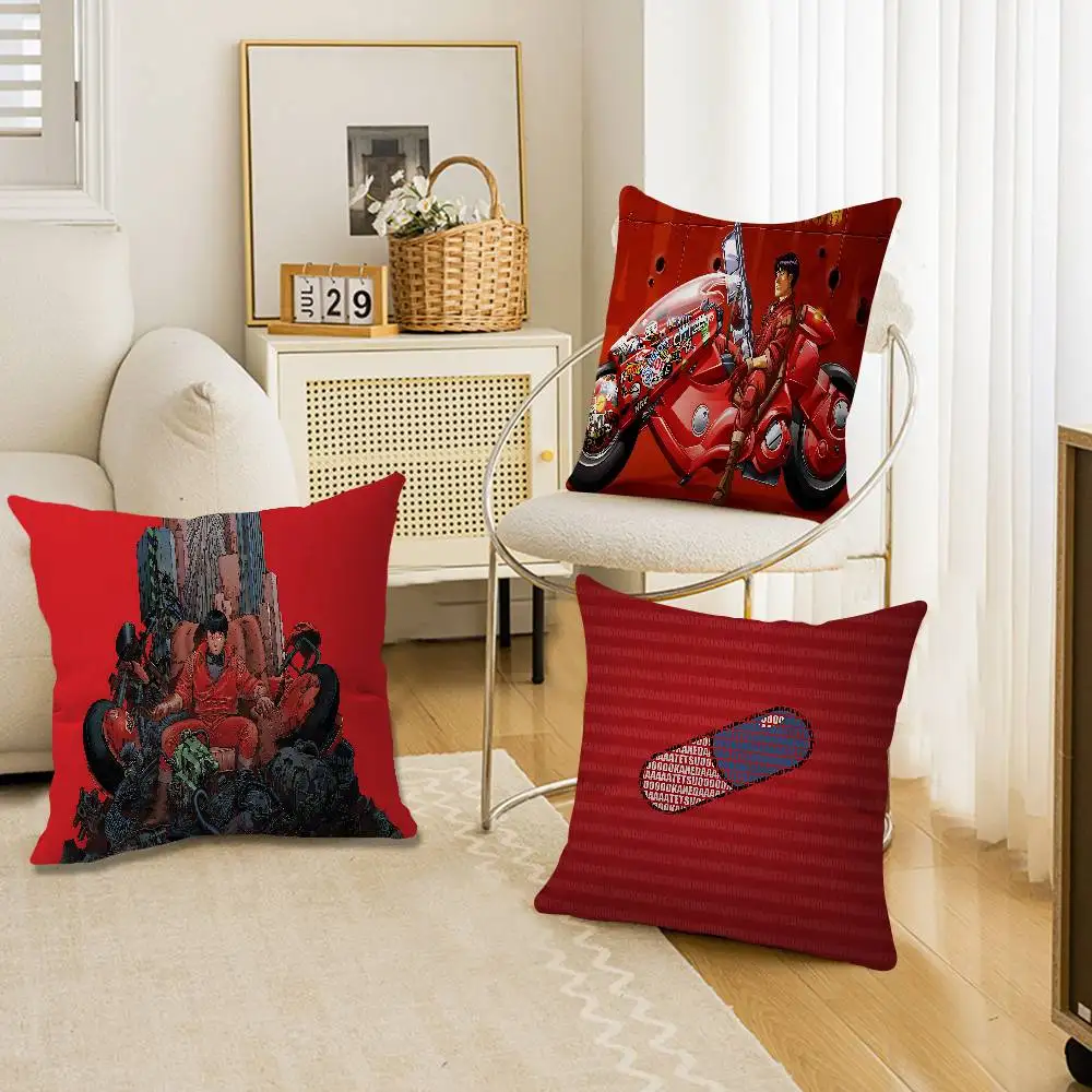 Superpower Energy Body A-akira Pillow Cover Design cushion Cover decor Holiday Decorati