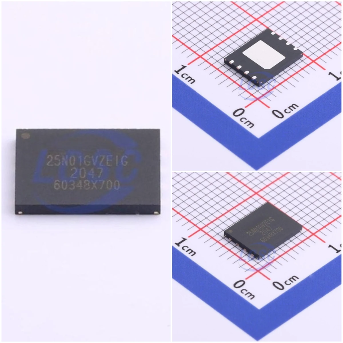 

5pieces/Pack W25N01GVZEIG 1Gbit 2.7V~3.6V 104MH zSerial Slcnand Flash Memory With Dual/Quad Spi WSON-8-EP IC Chip