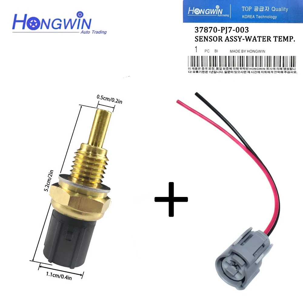 Radiator Coolant Water Temp Fan Switch Temperature Sensor For