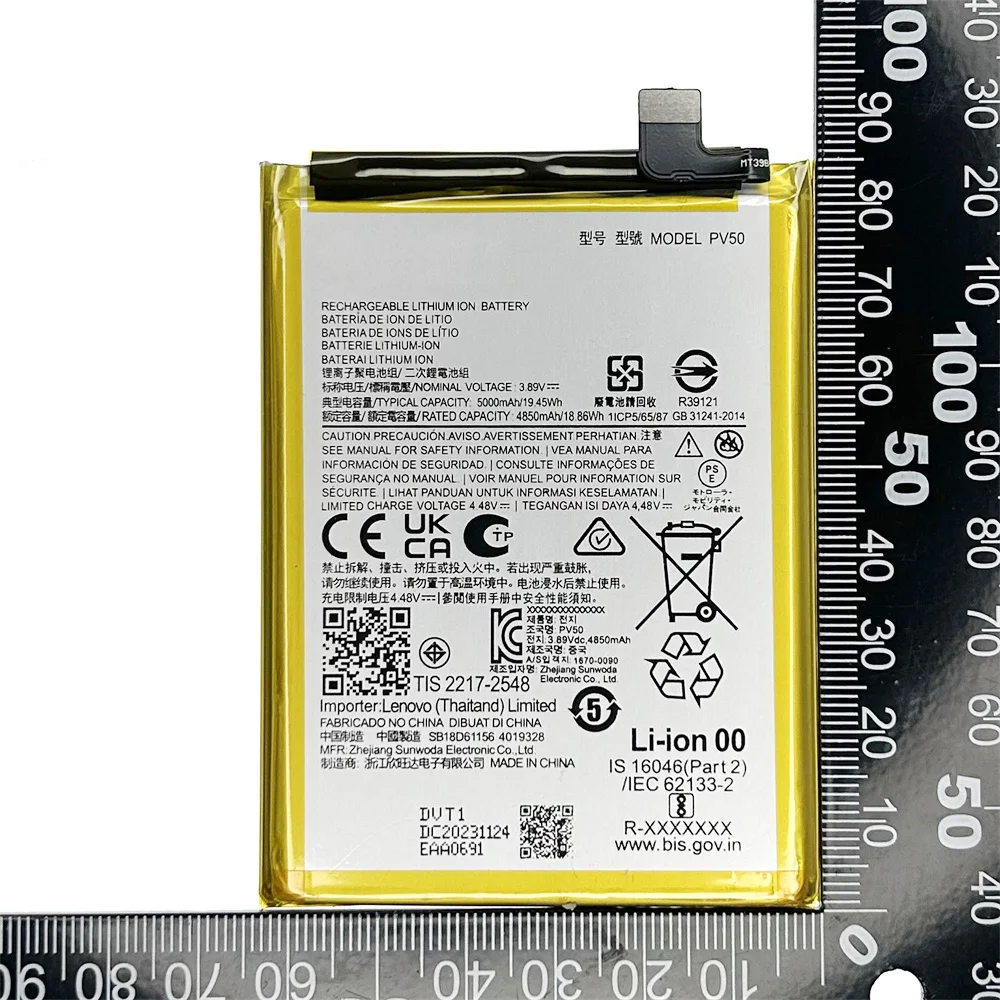 100% asli baru PV50 5000mAh baterai untuk Motorola G73 XT-2237/XT2237 baterai pengganti ponsel